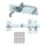 Smith & Locke Gate Latch Silver 178mm