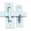 Smith & Locke Gate Latch Silver 178mm