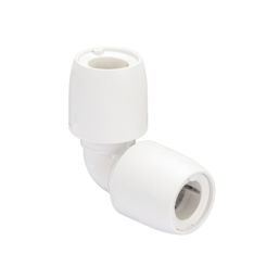 Hep2O  Plastic Push-Fit Equal 90° Elbows 15mm 10 Pack