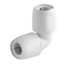 Hep2O  Plastic Push-Fit Equal 90° Elbows 15mm 10 Pack