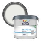 Dulux Trade  10Ltr White Matt Emulsion  Paint