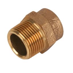 Endex  Brass End Feed Adapting Male Coupler 22mm x 3/4"
