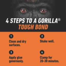 Gorilla Glue PVA Wood Glue 1Ltr
