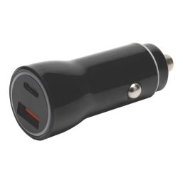 LAP  2 Outlet Type A & C In-Car Charger 12V