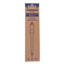 Fortress Trade Round Paint Brush Set 3 Pieces