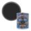 Hammerite 750ml Black Smooth Anti Corrosive Metal Paint