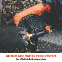 Evolution R260DCT 260mm 36V Li-Ion EXT Brushless Cordless Disc Cutter