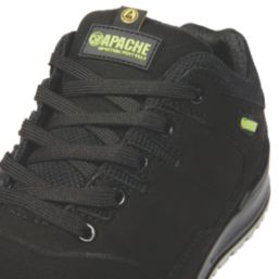 Apache Brampton Size 4  Black  Water-Resistant  Safety Trainers