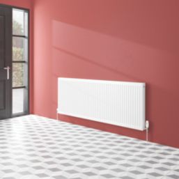 Flomasta 600mm x 1400mm 6384BTU White Type 21 Convector Radiator