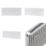 Flomasta 600mm x 1400mm 6384BTU White Type 21 Convector Radiator