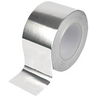 Diall Aluminium Foil Tape Silver 45m x 75mm