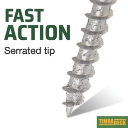 Timbadeck  TX Double-Countersunk Thread Forming Decking Screws 4.5mm x 60mm 250 Pack