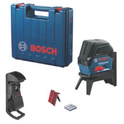 Bosch GCL 2-15 Red Self-Levelling Combi Laser with Ceiling Clamp