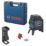 Bosch GCL 2-15 Red Self-Levelling Combi Laser with Ceiling Clamp