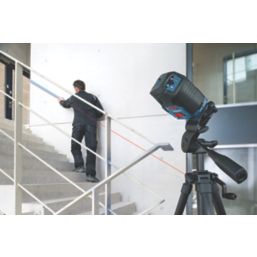 Bosch GCL 2-15 Red Self-Levelling Combi Laser with Ceiling Clamp