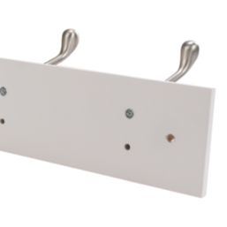 Essentials 6-Hook Rail White 685mm x 105mm