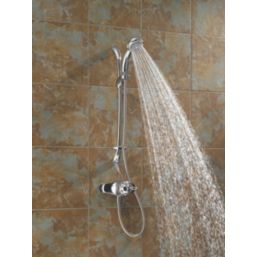 Mira Excel EV Rear-Fed Exposed Chrome Thermostatic Mixer Shower
