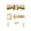 ERA  Lever Type A Door Handle Set Polished Brass 67mm