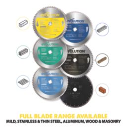 Evolution S355TCT-90CS Stainless Steel Circular Saw Blade 355mm x 25.4mm 90T