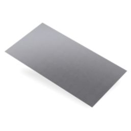 Essentials Smooth Protective Door Plate Aluminium 250mm x 500mm x 0.5mm