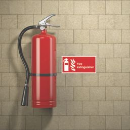 Essentials  Non Photoluminescent "Fire Extinguisher" Sign 100mm x 200mm