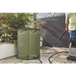 Verve  Portable PVC Water Butt Green 200Ltr