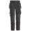 Snickers 6247 Womens Stretch Trousers  Black Size 16 31" L