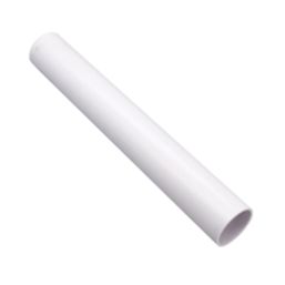 FloPlast Solvent Weld Waste Pipe White 40mm x 3m