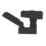 Brackenheath iSpot Swivel Outdoor LED Twin Floodlight Black 16W 2100lm
