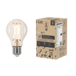 LAP Myko  E27 A60 LED Virtual Filament Smart Light Bulb 5.9W 806lm