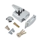 ERA 193-37-1  Double Locking Night Latch  Polished Chrome 60mm Backset