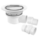 McAlpine TSG52SS Trapped Shower Gully 50mm Water Seal