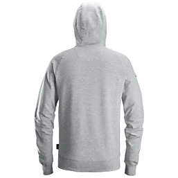 Snickers 2894 Logo Hoodie  Grey Melange XX Large 52" Chest