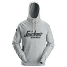 Snickers 2894 Logo Hoodie  Grey Melange 2X Large 52" Chest