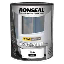Ronseal uPVC Paint White Satin 750ml