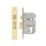 ERA  Polished Brass Euro Sashlock 65mm Case - 44mm Backset