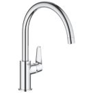 Grohe Bau Curve Kitchen Mono Mixer Tap Chrome
