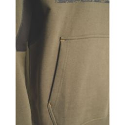 JCB Horton  Hoodie Olive Small 38-40" Chest
