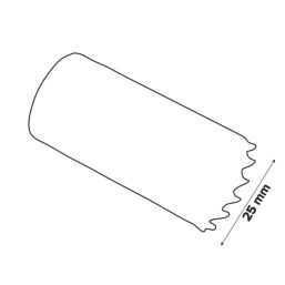 Erbauer  Multi-Material Holesaw 25mm