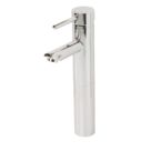 Swirl Essential Chrome 306mm Tall Lever Mono Basin Mixer Tap  With Clicker Waste