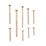 Goldscrew  PZ Double-Countersunk Woodscrews Expert Trade Case 2800 Pcs