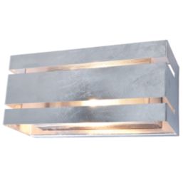 Lutec Vidar Outdoor Wall Light Galvanised Steel