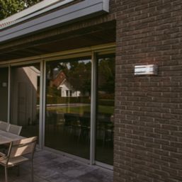 Lutec Vidar Outdoor Wall Light Galvanised Steel