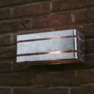 Lutec Vidar Outdoor Wall Light Galvanised Steel