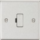 Knightsbridge  13A Unswitched Fused Spur  Brushed Chrome