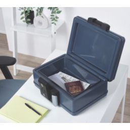 Yale 4Ltr Water-Resistant Fire Chest Small 354mm x 255mm x 145mm