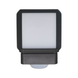 Brackenheath iSpot Deco Indoor & Outdoor Cube Wall Light With PIR & Photocell Sensor Black