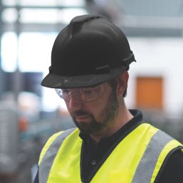 Site  Safety Helmet Black