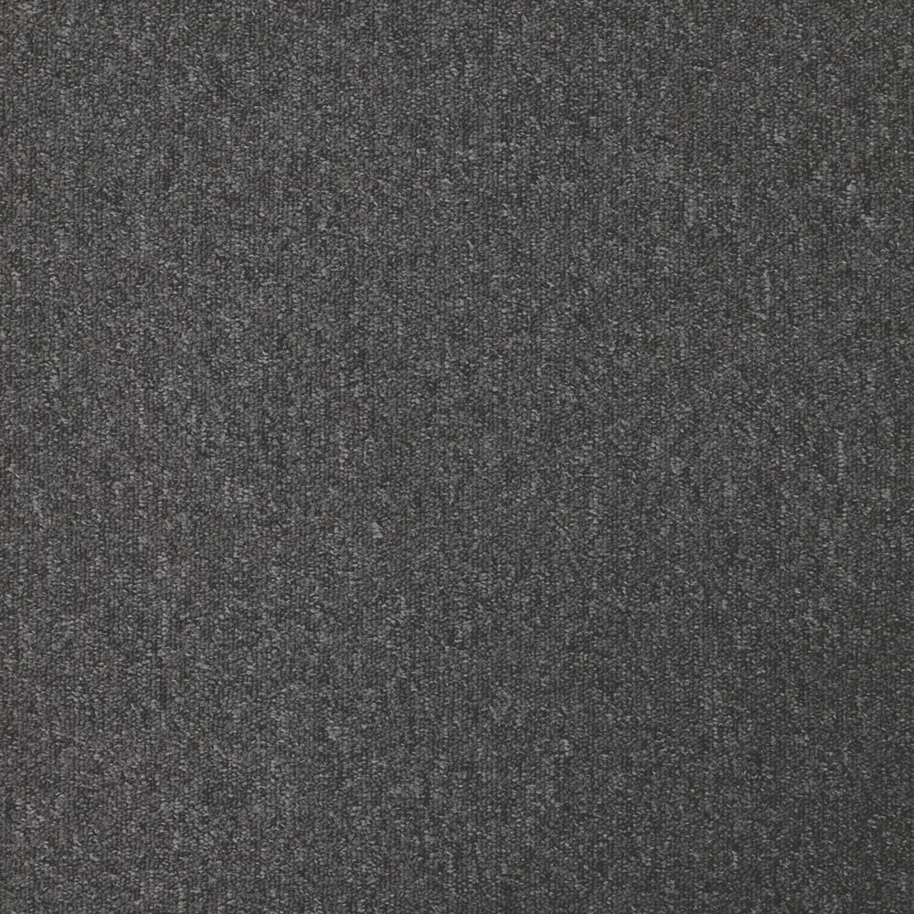 Classic Caraway Grey Carpet Tiles 500 x 500mm 20 Pack Screwfix