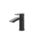 ETAL Spear Matt Black 184mm Standard Lever Mono Basin Mixer Tap